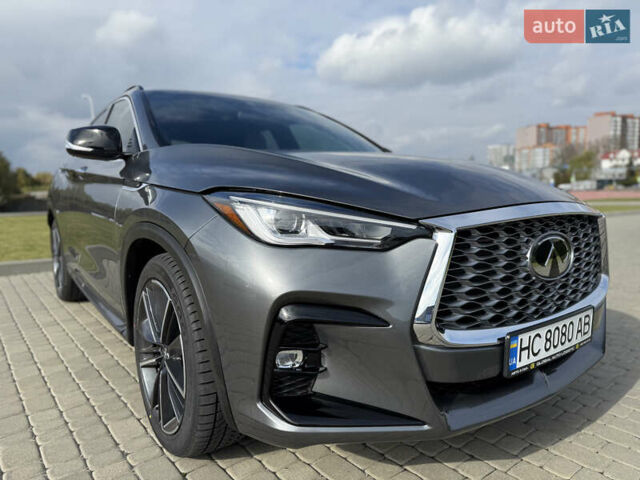 Сірий Інфініті QX55, об'ємом двигуна 2 л та пробігом 43 тис. км за 32500 $, фото 1 на Automoto.ua