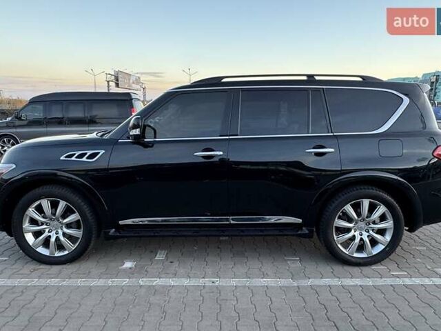 Белый Инфинити QX56, объемом двигателя 5.55 л и пробегом 88 тыс. км за 23800 $, фото 1 на Automoto.ua