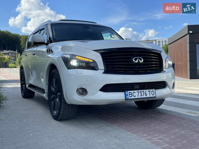 Білий Інфініті QX56, об'ємом двигуна 5.6 л та пробігом 216 тис. км за 15900 $, фото 1 на Automoto.ua