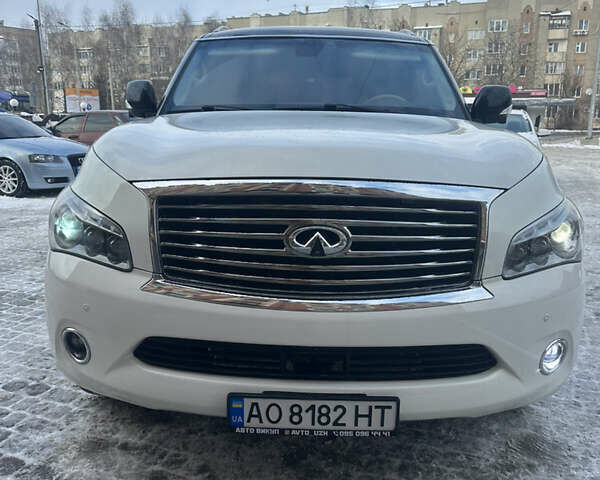 Білий Інфініті QX56, об'ємом двигуна 5.55 л та пробігом 190 тис. км за 21777 $, фото 1 на Automoto.ua