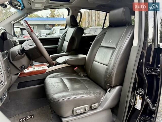 Черный Инфинити QX56, объемом двигателя 5.6 л и пробегом 108 тыс. км за 10500 $, фото 1 на Automoto.ua