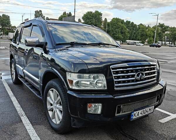 Чорний Інфініті QX56, об'ємом двигуна 5.6 л та пробігом 211 тис. км за 9499 $, фото 1 на Automoto.ua
