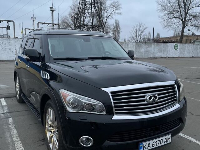 Чорний Інфініті QX56, об'ємом двигуна 5.6 л та пробігом 267 тис. км за 15000 $, фото 1 на Automoto.ua