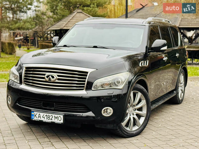 Черный Инфинити QX56, объемом двигателя 5.6 л и пробегом 220 тыс. км за 21500 $, фото 1 на Automoto.ua