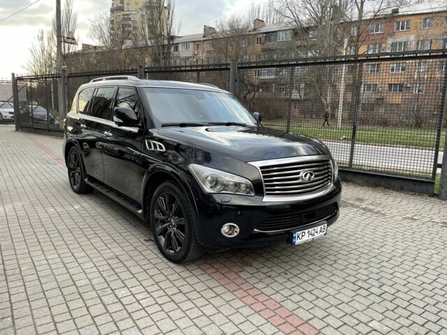 Черный Инфинити QX56, объемом двигателя 0.56 л и пробегом 224 тыс. км за 15900 $, фото 1 на Automoto.ua