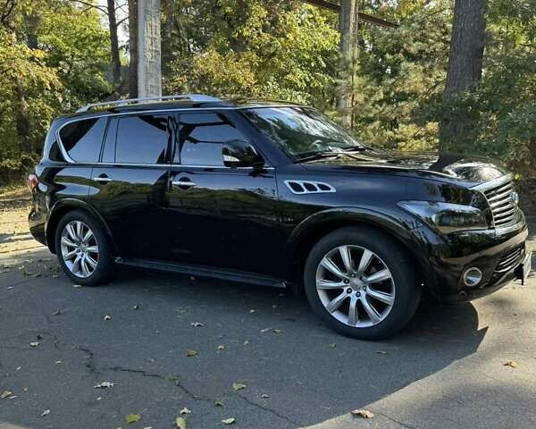 Черный Инфинити QX56, объемом двигателя 5.55 л и пробегом 190 тыс. км за 14900 $, фото 1 на Automoto.ua