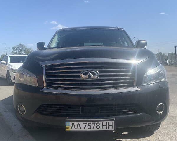 Черный Инфинити QX56, объемом двигателя 5.55 л и пробегом 305 тыс. км за 17800 $, фото 1 на Automoto.ua
