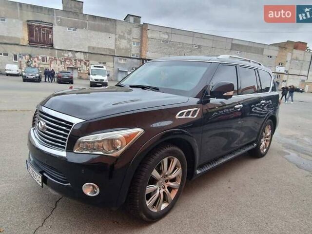 Чорний Інфініті QX56, об'ємом двигуна 5.55 л та пробігом 137 тис. км за 23000 $, фото 1 на Automoto.ua
