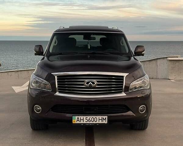 Коричневый Инфинити QX56, объемом двигателя 5.55 л и пробегом 148 тыс. км за 24500 $, фото 1 на Automoto.ua