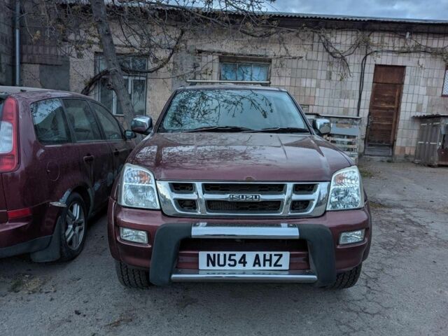 Червоний Ісузу D-Max, об'ємом двигуна 3 л та пробігом 285 тис. км за 6126 $, фото 1 на Automoto.ua