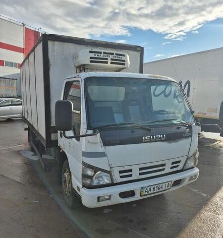 Белый Исузу НКР, объемом двигателя 4.57 л и пробегом 600 тыс. км за 7000 $, фото 1 на Automoto.ua