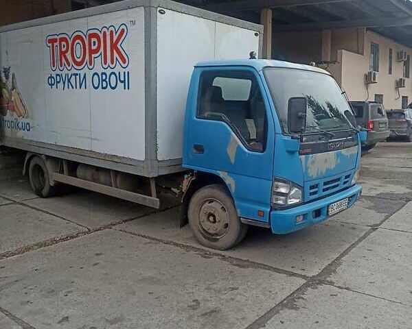 Синий Исузу НКР, объемом двигателя 5.19 л и пробегом 244 тыс. км за 11000 $, фото 1 на Automoto.ua