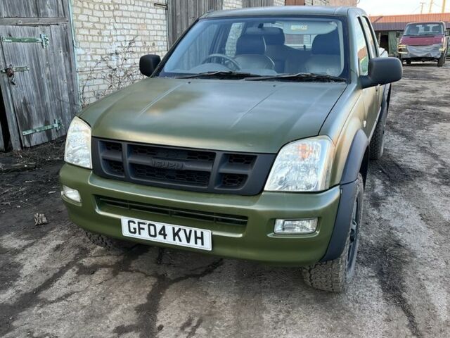 Зеленый Исузу Родео, объемом двигателя 3 л и пробегом 300 тыс. км за 4500 $, фото 1 на Automoto.ua
