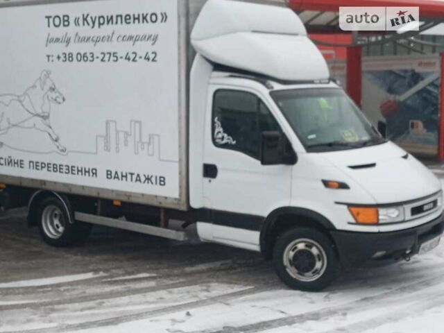 Белый Ивеко 35Ц13, объемом двигателя 2.8 л и пробегом 275 тыс. км за 7700 $, фото 1 на Automoto.ua