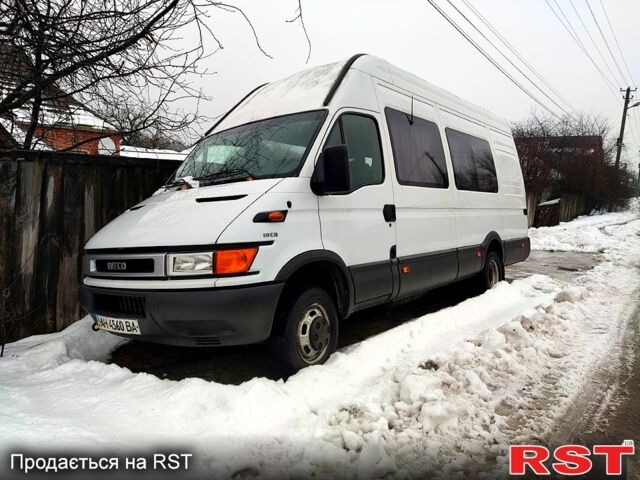 Белый Ивеко Дейли, объемом двигателя 2.8 л и пробегом 282 тыс. км за 5200 $, фото 1 на Automoto.ua