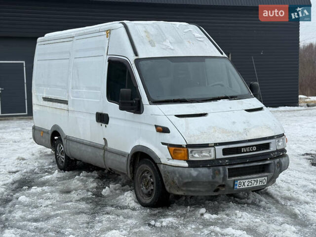 Белый Ивеко Дейли, объемом двигателя 2.8 л и пробегом 905 тыс. км за 2950 $, фото 1 на Automoto.ua