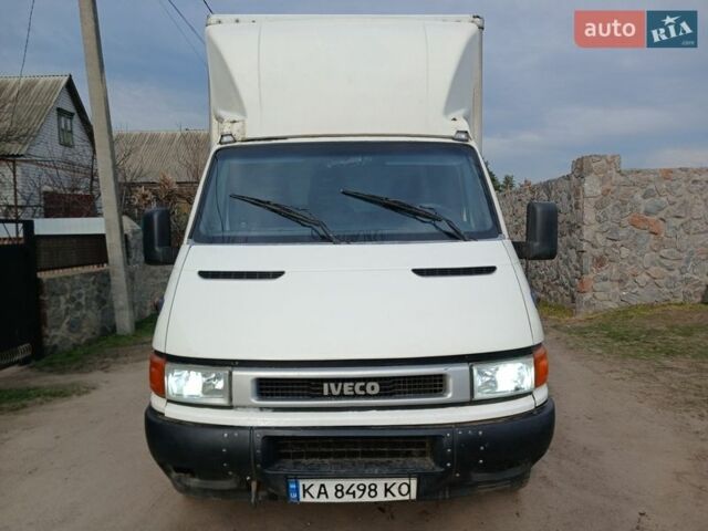 Белый Ивеко Дейли, объемом двигателя 2.8 л и пробегом 360 тыс. км за 9000 $, фото 1 на Automoto.ua