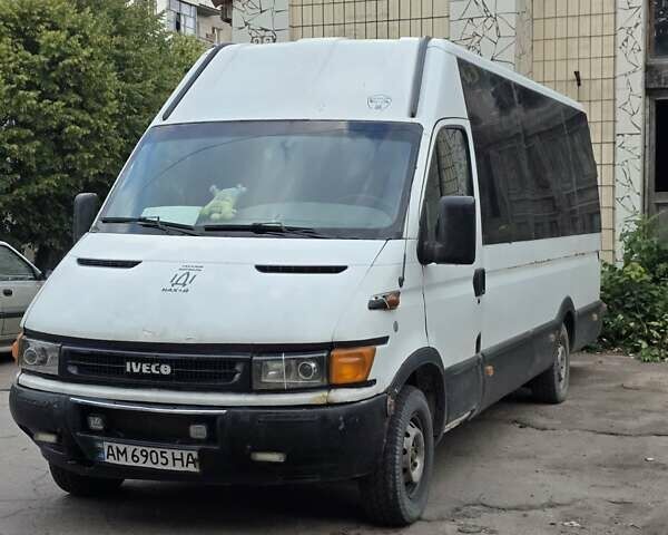 Белый Ивеко Дейли, объемом двигателя 2.8 л и пробегом 640 тыс. км за 7990 $, фото 1 на Automoto.ua