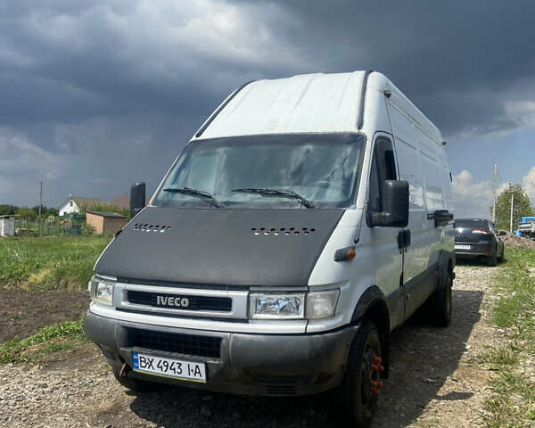 Белый Ивеко Дейли, объемом двигателя 2.8 л и пробегом 600 тыс. км за 8000 $, фото 1 на Automoto.ua