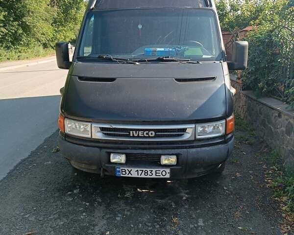 Чорний Івеко Дейлі, об'ємом двигуна 2.8 л та пробігом 382 тис. км за 5800 $, фото 1 на Automoto.ua