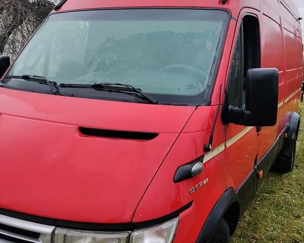 Червоний Івеко Дейлі, об'ємом двигуна 3 л та пробігом 710 тис. км за 7500 $, фото 1 на Automoto.ua