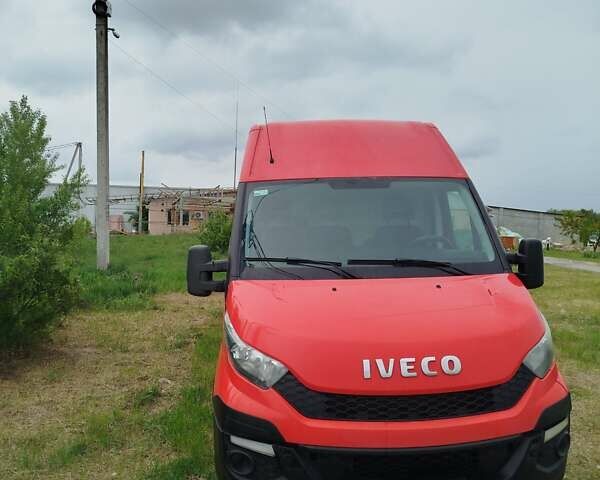 Красный Ивеко Дейли, объемом двигателя 3 л и пробегом 401 тыс. км за 15000 $, фото 1 на Automoto.ua