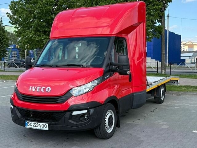 Червоний Івеко Дейлі, об'ємом двигуна 3 л та пробігом 595 тис. км за 17500 $, фото 1 на Automoto.ua
