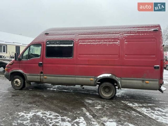 Червоний Івеко Daily пасс., об'ємом двигуна 2.8 л та пробігом 400 тис. км за 7777 $, фото 1 на Automoto.ua