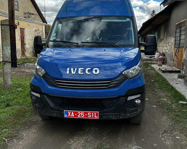 Синій Івеко Дейлі, об'ємом двигуна 3 л та пробігом 411 тис. км за 25000 $, фото 1 на Automoto.ua