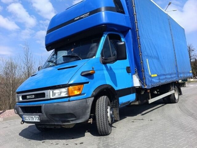 Синий Ивеко Дейли, объемом двигателя 2.8 л и пробегом 860 тыс. км за 10500 $, фото 1 на Automoto.ua