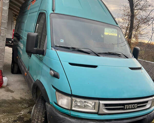 Зелений Івеко Дейлі, об'ємом двигуна 3 л та пробігом 750 тис. км за 6900 $, фото 1 на Automoto.ua