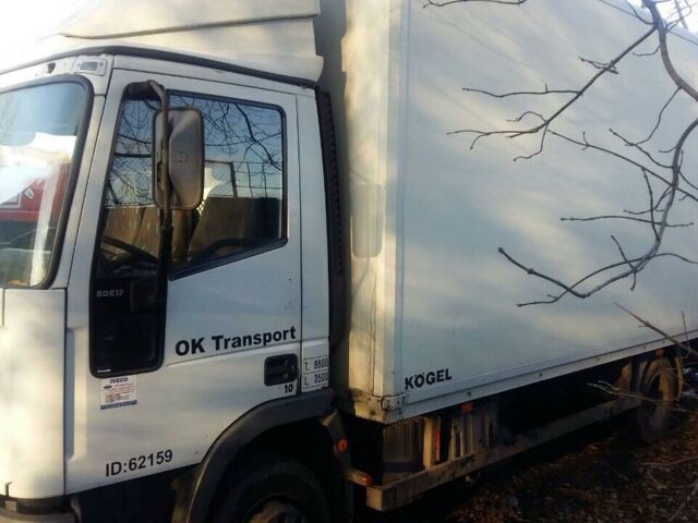 Белый Ивеко ЕвроКарго, объемом двигателя 4 л и пробегом 330 тыс. км за 8800 $, фото 1 на Automoto.ua