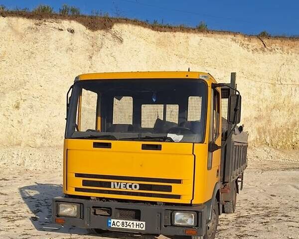Желтый Ивеко ЕвроКарго, объемом двигателя 3.92 л и пробегом 250 тыс. км за 10500 $, фото 1 на Automoto.ua
