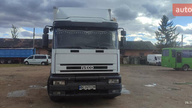Білий Івеко ЄвроТєх, об'ємом двигуна 7.7 л та пробігом 240 тис. км за 9500 $, фото 1 на Automoto.ua