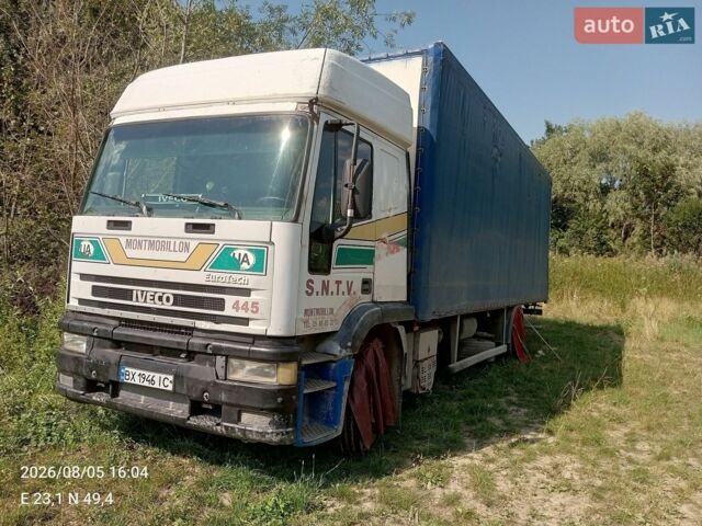Білий Івеко ЄвроТєх, об'ємом двигуна 10 л та пробігом 600 тис. км за 8300 $, фото 1 на Automoto.ua