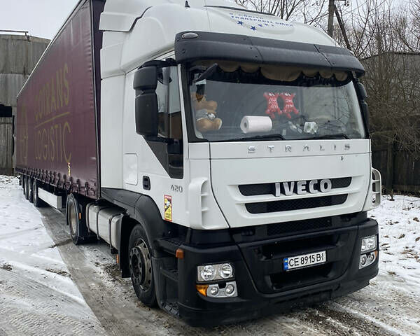 Білий Івеко Stralis, об'ємом двигуна 10 л та пробігом 890 тис. км за 8000 $, фото 1 на Automoto.ua