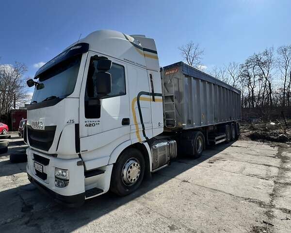Білий Івеко Stralis, об'ємом двигуна 11.12 л та пробігом 900 тис. км за 12500 $, фото 1 на Automoto.ua
