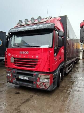 Красный Ивеко Стралис, объемом двигателя 10 л и пробегом 900 тыс. км за 20000 $, фото 1 на Automoto.ua