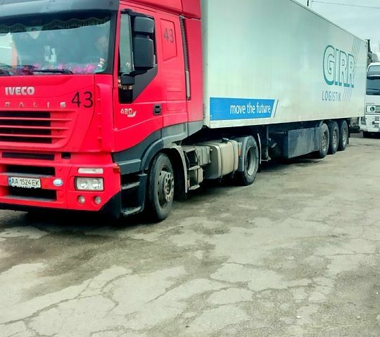 Червоний Івеко Stralis, об'ємом двигуна 10.3 л та пробігом 1 тис. км за 6500 $, фото 1 на Automoto.ua