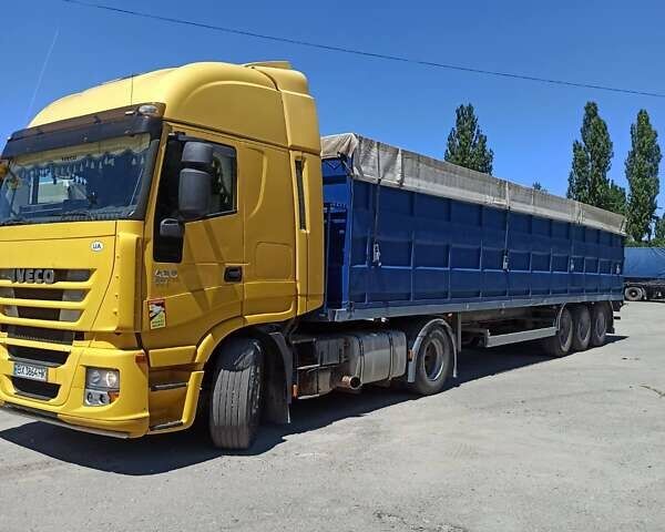 Желтый Ивеко Стралис, объемом двигателя 0 л и пробегом 857 тыс. км за 7500 $, фото 1 на Automoto.ua