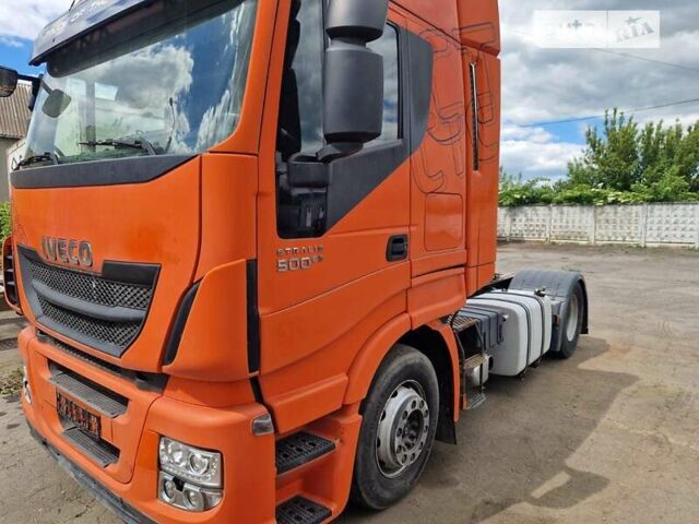 Помаранчевий Івеко Stralis, об'ємом двигуна 12.9 л та пробігом 832 тис. км за 18000 $, фото 1 на Automoto.ua