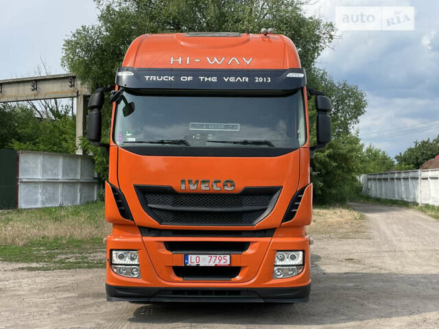 Помаранчевий Івеко Stralis, об'ємом двигуна 10.8 л та пробігом 860 тис. км за 23700 $, фото 1 на Automoto.ua