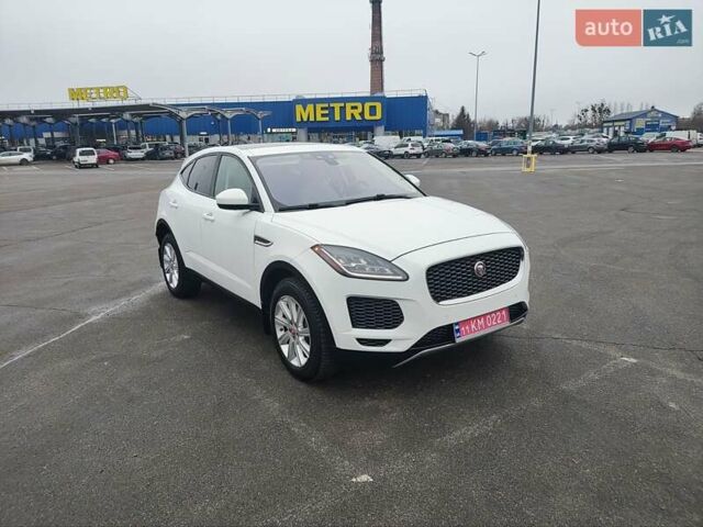 Белый Ягуар E-Pace, объемом двигателя 2 л и пробегом 117 тыс. км за 18000 $, фото 1 на Automoto.ua