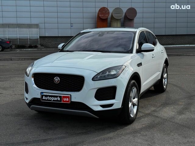 Белый Ягуар E-Pace, объемом двигателя 2 л и пробегом 59 тыс. км за 28490 $, фото 1 на Automoto.ua