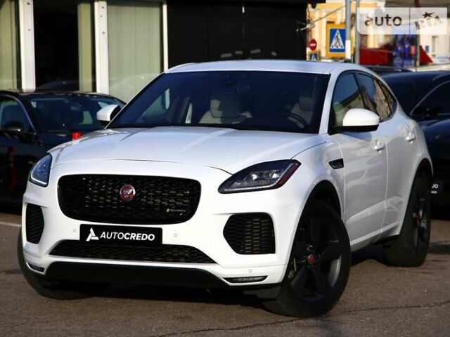 Белый Ягуар E-Pace, объемом двигателя 2 л и пробегом 27 тыс. км за 37500 $, фото 1 на Automoto.ua