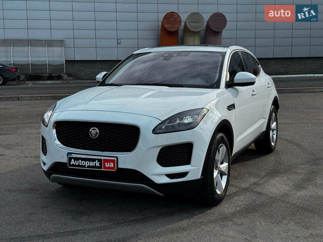Білий Ягуар E-Pace, об'ємом двигуна 2 л та пробігом 59 тис. км за 28490 $, фото 1 на Automoto.ua