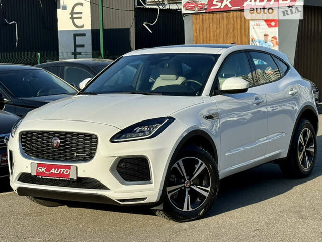 Білий Ягуар E-Pace, об'ємом двигуна 2 л та пробігом 6 тис. км за 48500 $, фото 1 на Automoto.ua