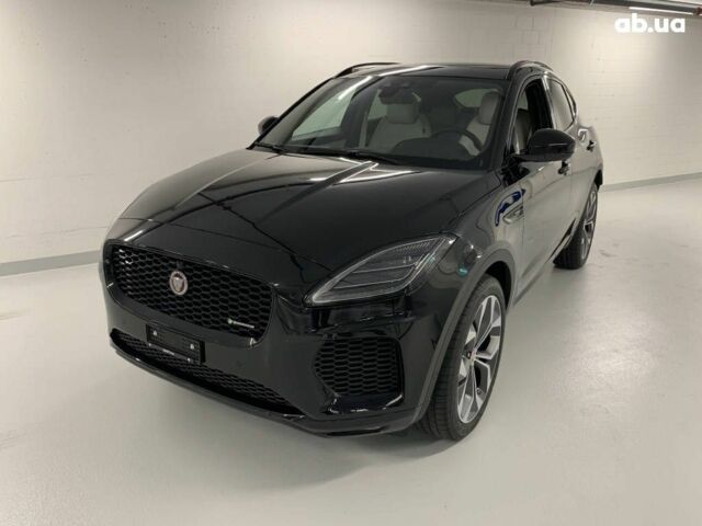 Черный Ягуар E-Pace, объемом двигателя 0 л и пробегом 2 тыс. км за 28695 $, фото 1 на Automoto.ua