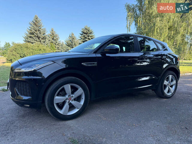 Черный Ягуар E-Pace, объемом двигателя 2 л и пробегом 233 тыс. км за 22300 $, фото 1 на Automoto.ua
