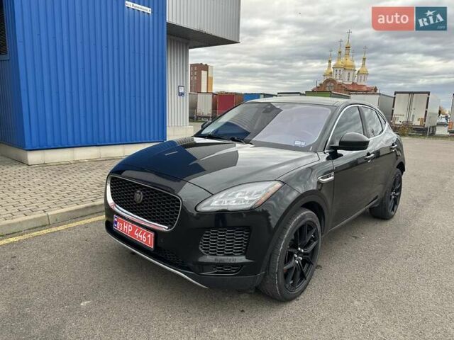 Черный Ягуар E-Pace, объемом двигателя 2 л и пробегом 186 тыс. км за 15900 $, фото 1 на Automoto.ua